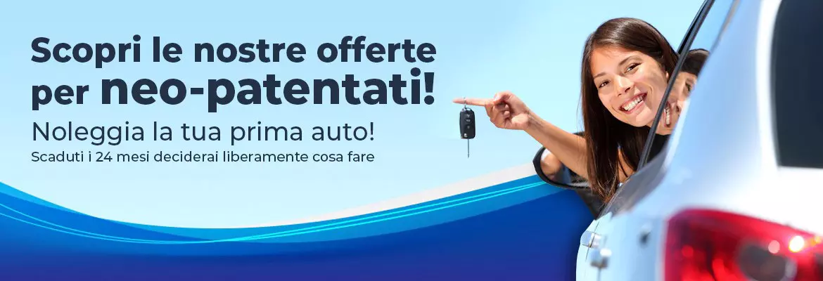 Noleggio a lungo termine di auto per neopatentati