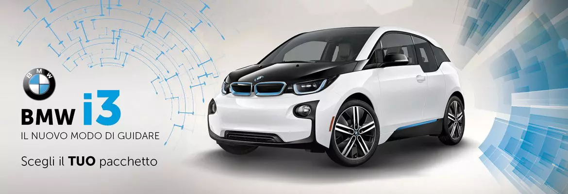 Noleggio a lungo termine auto ibrida BMW i3